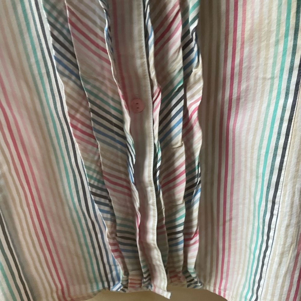 Pendleton Ruffle Button Down Top - image 3